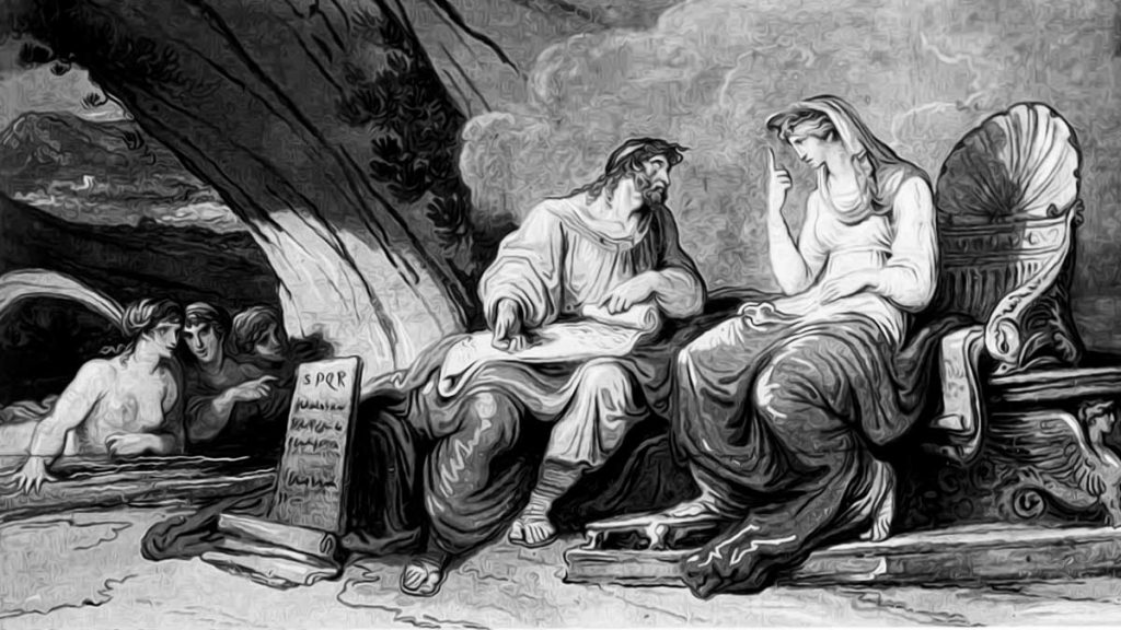 Numa Pompilius and Egeria